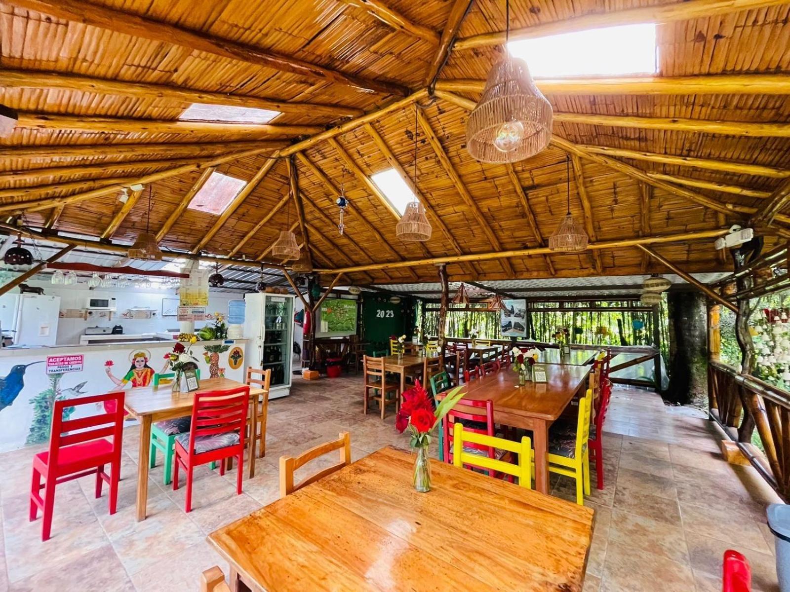 Cabanas Bambu Миндо Экстерьер фото