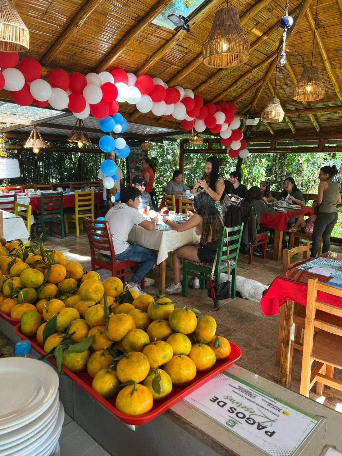 Cabanas Bambu Миндо Экстерьер фото